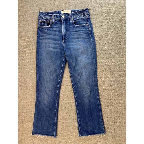 TRAVE Jeans Colette Kick Flare Mid Rise Size 26 - Picture 3 of 12